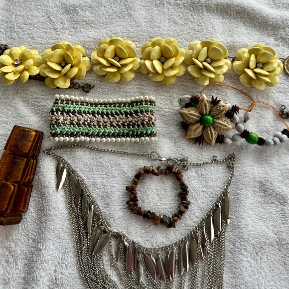Bundle of Handmade Jewelry with Native Theme - Picture 1 of 6